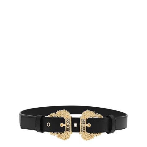 versace double buckle belt|versace belt clearance.